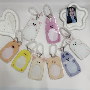 Porte-cartes <span class=keywords><strong>photo</strong></span> <span class=keywords><strong>en</strong></span> acrylique Kpop SK <span class=keywords><strong>en</strong></span> gros, porte-cartes <span class=keywords><strong>photo</strong></span> personnalisé avec paillettes pour les idoles - Product Image 1