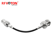 Longueur 10cm Connecteur Rf Prise mâle BNC vers prise femelle BNC pour assemblage de câble coaxial Rg174