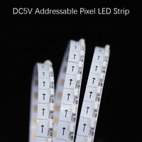 Bande LED RGB 4020 à émission latérale, en cuivre, USB, haute densité 120 LED/M, espacement minimal, étanche, à changement de couleur, lumière décorative