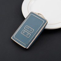 Usine Best-Selling Car Key Case de haute qualité Soft TPU Key Fob Shell Holder Car Remote Key Housing pour Renault Car Accessories