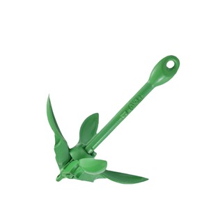 Ancla Plegable Tipo Grapnel Verde para Bote Inflable, Kayak, Pesca - Product Image 1