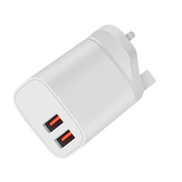 Kepala ponsel pengisian daya Cepat klasik, kepala ponsel asli Android PD 3.0 5V/3A Output