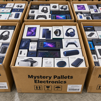 Palettes mystères à faible MOQ de lots de retours d'électronique (Smartphones, Tablettes, Ordinateurs portables, Systèmes de jeu, Écouteurs TWS) en gros pour les petits détaillants