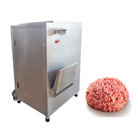 Mesin pengiris penggiling daging, penggiling daging babi sapi beku 500kg/Jam gaya baru