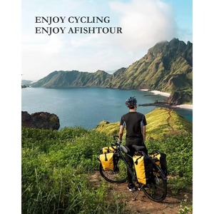 Échantillon Gratuit : Sacoche de Selle de Vélo Légère et Imperméable 20L avec Bandoulière Amovible Réglable et Housse de Pluie Réfléchissante pour Vélo - Product Image 3