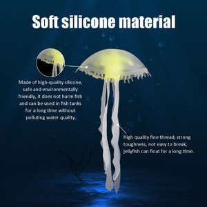 Simulación de medusas pecera decoración de paisaje software flotante gran tamaño pequeño y mediano medusas multicolor - Product Image 2