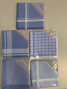 Di alta qualità degli uomini di cotone colorato fazzoletto di 3pc <span class=keywords><strong>in</strong></span> confezione regalo fazzoletto - Product Image 4