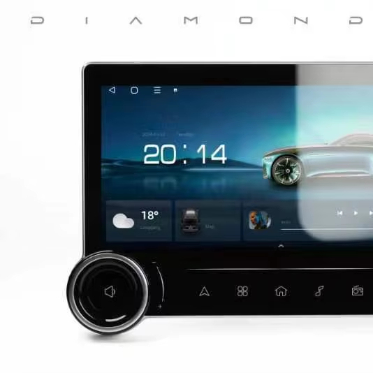 Universal 4 Core 2+32G 10.1 Inch 2K Screen Navigation Multimedia Car Video Player Stereo Audio System Android Auto Stereo
