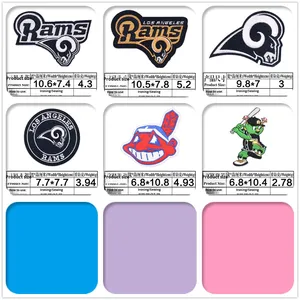 NFL giải đấu Mỹ giải đấu quốc gia 32 ĐộI Logo đội bóng chày Biểu tượng logo thêu vá đội huy hiệu cá nhân - Product Image 3
