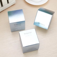 Splendide logo imprimé ensemble d'emballage de cosmétiques boîte en papier gaufré pour vernis à ongles huile soins de la peau bouteille de parfum coffret cadeau