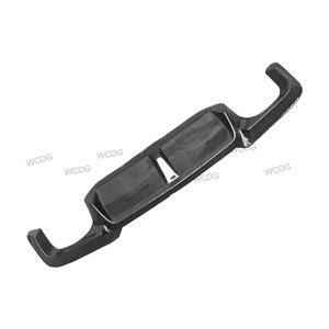 Difusor de parachoques trasero de fibra de carbono para <span class=keywords><strong>BMW</strong></span> Serie 5 F10 M5 M Sport <span class=keywords><strong>2010</strong></span>-2016, alerón de labios, difusor trasero de estilo 3D, piezas de coche, escape - Product Image 3