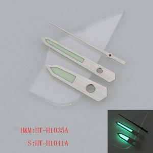 Diseño OEM cepillado <span class=keywords><strong>Super</strong></span> C3 ajuste luminoso verde NH34 NH35 NH36 NH38 NH70/1 <span class=keywords><strong>Mods</strong></span> de movimiento 28,5mm Dial reloj manecillas modificación - Product Image 4