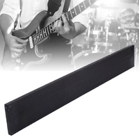 Guitar Fingerboard Ebony for DIY Acoustic Ukulele Musical Instrument Accessories