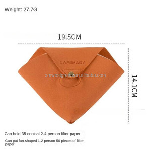 Sac filtrant goutte <span class=keywords><strong>à</strong></span> goutte en forme de v de haute qualité sans blanchiment sac de papier filtre <span class=keywords><strong>à</strong></span> café infusé <span class=keywords><strong>à</strong></span> la main portable - Product Image 6