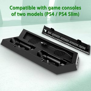 Base de Carga 3 en 1 con Ventilador de Refrigeración para Consola de Juegos P4 Pro Slim, Estación de Carga Dual, Soporte Vertical para Control de PS4 - Product Image 3