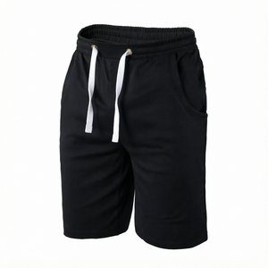 Shorts imprimés 100 % coton pour hommes, tendance 2026, respirants, séchage rapide, taille élastique, décontractés, pour l'été et le sport - Product Image 1