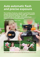 Godox IM30Pro Mini Flash untuk Kamera Canon, Sony, Fuji dengan Hotshoe Kontak Tunggal