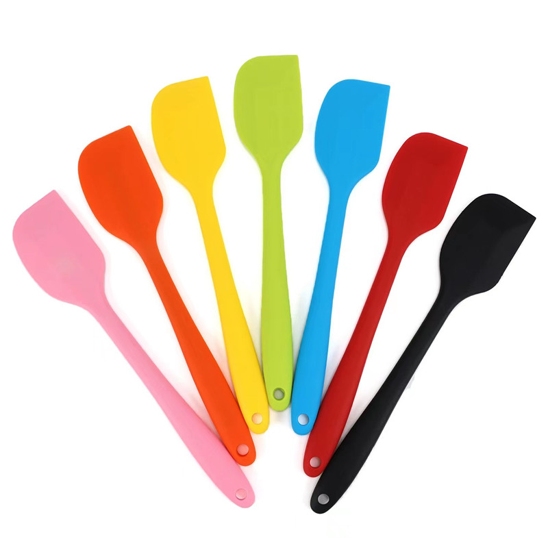 Sécurité alimentaire Spachtel 10.6 pouces Cuisine Outils De Cuisson Spatule Silicone Pâte Gâteau Grattoir À Glace Spatule