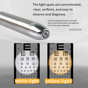 Lápiz portátil Madical Light <span class=keywords><strong>Instalar</strong></span> pilas AAA <span class=keywords><strong>Linterna</strong></span> aplicable para exámenes de oído, nariz, ojos y garganta - Product Image 2
