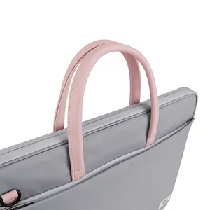 حقيبة حماية من مواد اصلية فقط OEM/ODM حقيبة لحمل الكمبيوتر المحمول بتصميم جديد على شكل دب لطيف للنساء مصنوعة من الجلد الصناعي