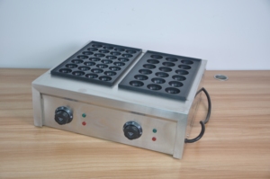 Electric Commercial Double Plate Fish <b>Ball</b> Oven Desktop Small Octopus Meatball <b>Machine</b> - Product Image 4