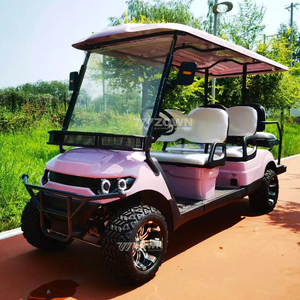Voiturette de golf électrique personnalisable ZOWN 6 places avec accessoires complets et rideau de pluie pour parcours de golf et parc d'attractions - Product Image 2