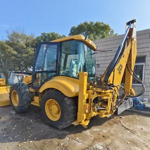 Chargeuse-pelleteuse sur pneus CAT 428F d'occasion, bien entretenue, avec boîte de vitesses, pompe, moteur, en bon état, à bas prix, à vendre, avec rapport d'inspection. - Product Image 1