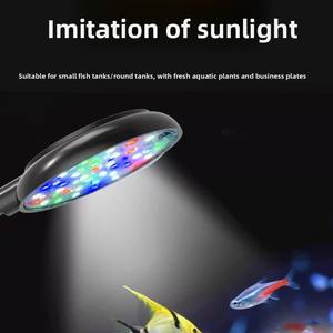 Lampes LED modernes à spectre complet en plastique pour aquariums plantés, usage sur bureau, 6W, prise USB, pour aquariums – Vente en gros usine JSD - Product Image 5