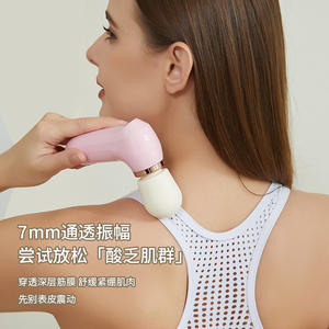 Wuhenxing Mini bâton de massage sans fil rechargeable, masseur vibrant pour les épaules, le cou, le dos, les jambes et les pieds - Product Image 3