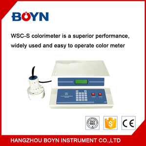 WSC-S yüksek kaliteli laboratuvar otomatik dijital LCD kolorimetre ve CE ile hassas renk farkı ölçer ve kolorimetre onaylamak - Product Image 3