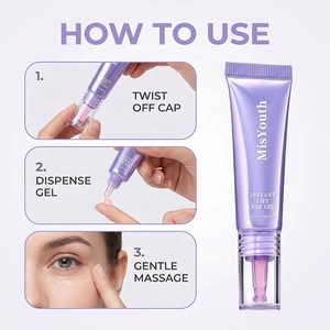Gel Occhi Effetto Lifting Istantaneo con Acido Ialuronico, Minimizza Occhiaie e Gonfiore, Leviga le Rughe Sottili, Trattamento Nutriente e Rassodante - Product Image 5