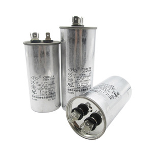Condensateur de climatiseur Cbb65 25 55 20 Uf 450Vac Cbb65a pour démarrage de compresseur usage commercial - Product Image 1