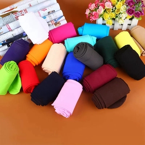 Vente en gros de collants opaques de couleur bonbon 120D pour femmes bas en nylon à haute élasticité leggings souples collants pour filles - Product Image 3
