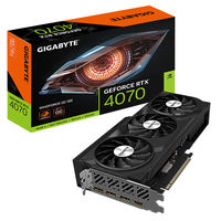Carte graphique haute performance GeForce RTX 4070 WINDFORCE OC 12G avec horloge mémoire de 21 Gbps, 12 Go de mémoire, prise en charge de l'overclocking