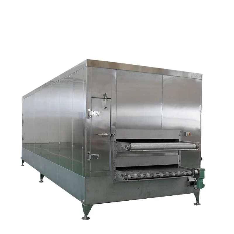 Frozen chicken machine fish freezing tunnel freezer industry IQF