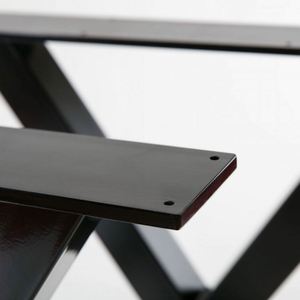 High Quality Low Price Heavy Duty Table Base Iron Coffee Furniture Leg Kitchen X-Shape Table Leg - Product Image 3