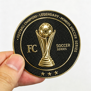 Patch de football en TPU métallique thermocollant pour <span class=keywords><strong>brassard</strong></span> d'uniforme sportif 2026 – Écussons personnalisés en TPU avec logo pour maillot de football - Product Image 3