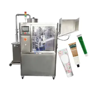 High Speed Ketchup Aluminum Metal Skin Automatic Plastic Tube Fill Machine for Face Wash Tube