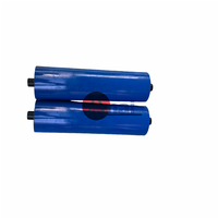 Rouleaux de convoyeur à gravité revêtus de caoutchouc, rouleaux de chargement pour bandes transporteuses, rouleaux porteurs pour bandes transporteuses