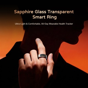 Bague Intelligente en Cristal Saphir 2026 : Suivi Santé, Fitness et Sommeil, Moniteur de Fréquence Cardiaque, Compatible iOS et Android - Product Image 4