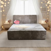 Matelas en mousse à mémoire de forme, sans ressorts, souple, de luxe, design moderne, modulaire, compressé, écologique, taille King, réglable
