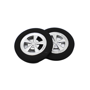 High <b>End</b> Customized Metal Rubber PVC Car Wheels Film IP Fans Gift <b>Bar</b> Coasters Personalized Coasters for Fans Collection - Product Image 1