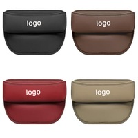 Boîte de rangement universelle QEEPEI 2024 en cuir PU de haute qualité pour console latérale et siège avant, organisateur de vide de place de siège de voiture, diverses couleurs