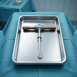 Orthopedic Gigli Wire <b>Saw</b> Handle Surgical <b>Bone</b> Cutting Instrument T Handle <b>Bone</b> <b>Saw</b> for Orthopedic Procedures - Product Image 2