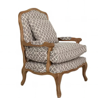 Fauteuil individuel moderne en bois massif à prix abordable, idéal pour salon et hôtel – Chaise de loisirs très demandée