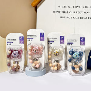 Sucettes transparentes de couleur jour et <span class=keywords><strong>nuit</strong></span>, sucette pour bébés de 0 à 6 mois, silicone sans BPA pour <span class=keywords><strong>nouveau</strong></span>-nés - Product Image 4