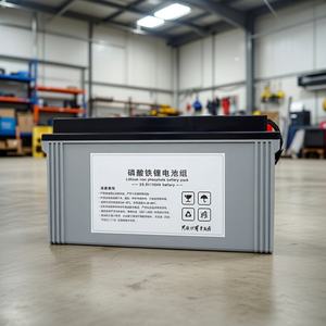 Batería de Arranque Automático de 24V 25.6V 100ah 150ah 200AH, Batería de Iones de Litio Personalizable para Camiones Comerciales Semipesados - Product Image 6