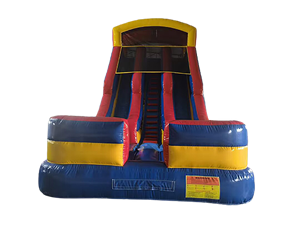 Tobogán Acuático Inflable Comercial Azul, el Más Vendido al por Mayor, <span class=keywords><strong>con</strong></span> <span class=keywords><strong>Piscina</strong></span>, Ideal para <span class=keywords><strong>Alquiler</strong></span> en Fiestas - Product Image 1