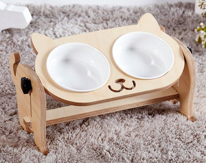 Comedero para Mascotas, Soporte para Tazón de Comida para Perros, Estación de Alimentación - Product Image 1