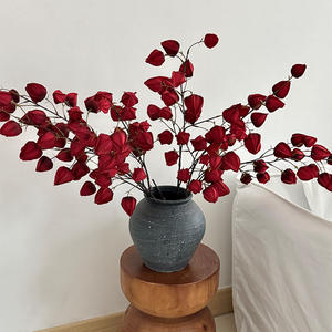 Arreglo de Flores Artificiales en Jarrón de Espuma, Alta Simulación, Decoraciones para el Hogar de Año Nuevo - Product Image 1